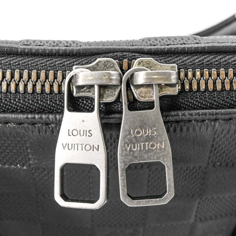 LOUIS VUITTON Damier Infini PDJ Tote Bag Shoulder Black N41248 - Picture 11 of 16